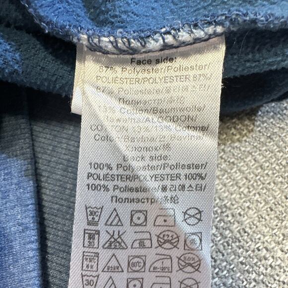 Burton‎ Hoodie Jacket Mens Small Blue Dryride Full Zip Mountain Dew Outdoor - Picture 4 of 9